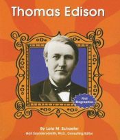 book cover of Thomas Edison (First Biographies (Capstone Paperback)) by Lola M Schaefer