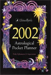 book cover of Llewellyn's 2002 Astrological Pocket Planner by Llewellyn