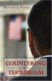 book cover of Countering Terrorism: Blurred Focus, Halting Steps (Hoover Studies in Politics, Economics, and Society) by Richard Posner