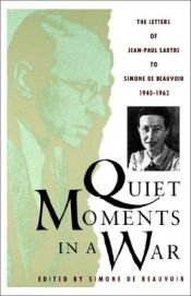 book cover of Quiet Moments in a War by ז'אן-פול סארטר
