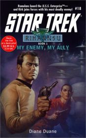 book cover of Star Trek - Rihannsu 1: My Enemy, My Ally by Νταϊάν Ντουέιν