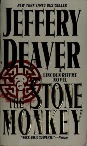 book cover of O macaco de pedra by Jeffery Deaver