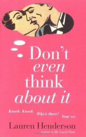 book cover of Don't even think about it by Lauren Henderson