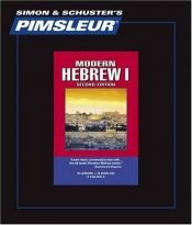 book cover of Hebrew I by Pimsleur