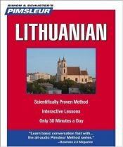 book cover of Lithuanian, Compact: Learn to Speak and Understand Lithuanian with Pimsleur Language Programs (Simon & Schuster's Pimsleur) by Pimsleur