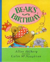 book cover of Bear's Birthday (Red Nose Readers) by Allan Ahlberg