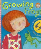 book cover of Growing Frogs by Vivian French