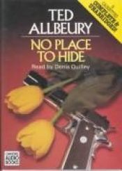 book cover of No place to hide by Ted Allbeury