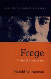 book cover of Frege by Harold W. Noonan