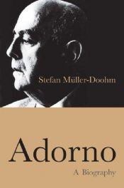 book cover of Theodor W. Adorno by Stefan Müller-Doohm