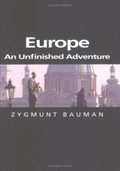 book cover of Europa - niedokończona przygoda by Зигмунт Бауман