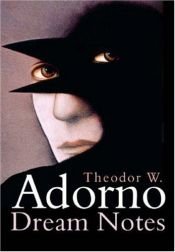 book cover of Dream Notes by Theodor W. Adorno