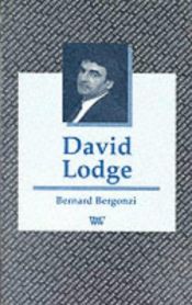 book cover of David Lodge by Bernard Bergonzi