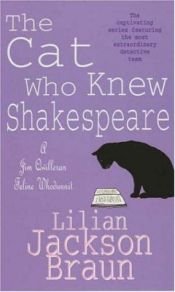 book cover of Kot który znał Szekspira by Lilian Jackson Braun
