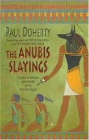 book cover of Anubis Slayings by Michael Clynes