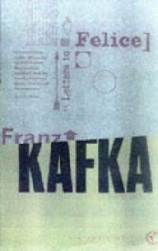 book cover of Dopisy Felicii by Franz Kafka