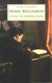 book cover of A test to destruction by Henry Williamson