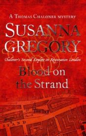 book cover of Blood on the Strand by Susanna Gregory