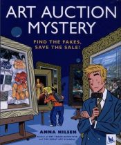 book cover of Art auction mystery by Anna Nilsen