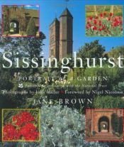 book cover of Sissinghurst: portrait of a garden by Jane Brown