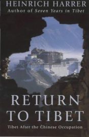 book cover of Return to Tibet by هاینریش هارر