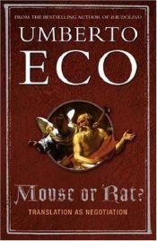 book cover of Mouse or Rat by Umberto Eco