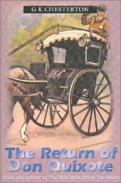 book cover of The Return of Don Quixote by Гилберт Кит Честертон