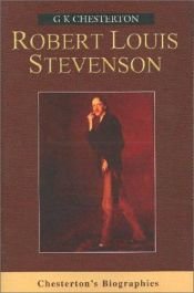book cover of Robert Louis Stevenson by ג.ק. צ'סטרטון