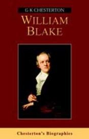 book cover of William Blake by Гилберт Кит Честертон