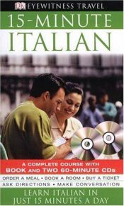 book cover of 15-minute Italian (EYEWITNESS TRAVEL GUIDE) by DK Publishing