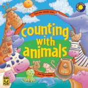 book cover of Counting With Animals (Turn and Learn) by DK Publishing