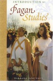 book cover of Introduction to Pagan Studies by Barbara Jane Davy