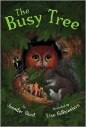 book cover of The busy tree by Jennifer Ward