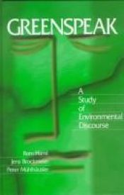 book cover of Greenspeak: A Study of Environmental Discourse by Rom Harre