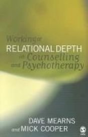 book cover of Working at Relational Depth in Counselling and Psychotherapy by Dave Mearns