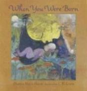 book cover of When you were born by Dianna Hutts Aston