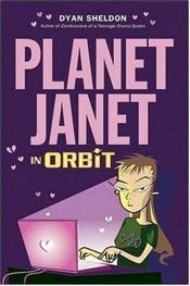 book cover of Planet Janet in orbit by Dyan Sheldon