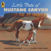 book cover of Little Pinto of Mustang Canyon by Jonathan London