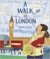 book cover of A Walk in London by Salvatore Rubbino