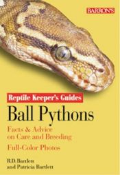 book cover of Ball Pythons by Richard Bartlett