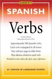 book cover of Spanish Verbs (Barron's Verb Series) by Christopher Kendris