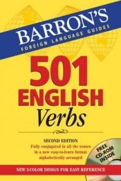 book cover of 501 English Verbs: with CD-ROM (Barron's Language Guides) by Thomas R. Beyer