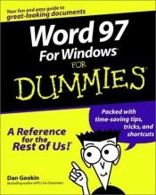 book cover of Word 97 for Windows for Dummies by Dan Gookin