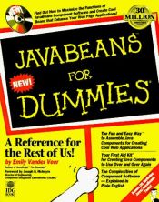 book cover of JavaBeans for Dummies by Emily A. Vander Veer