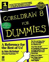 book cover of CorelDRAW 8 for Dummies by Deke McClelland