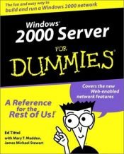 book cover of Windows 2000 Server for Dummies by Ed Tittel