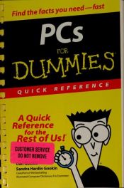 book cover of PCs For Dummies Quick Reference (For Dummies (Computer by Dan Gookin