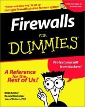 book cover of Firewalls for Dummies by Brian Komar