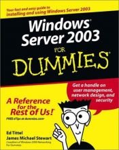 book cover of Windows Server 2003 for Dummies by Ed Tittel