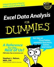 book cover of Excel data analysis for dummies by Stephen L. Nelson